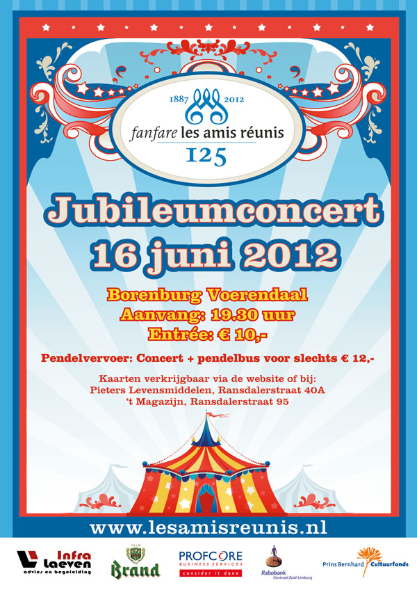 Flyer Jubileumconcert